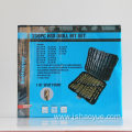 Titanium Twist Drill Bit Set High Speed Steel